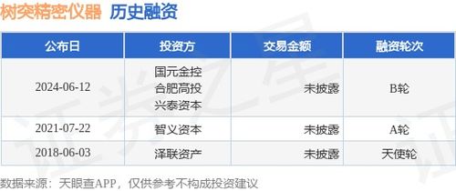 樹突精密儀器B輪融資完成，國元金控與合肥高投等機構(gòu)注資，網(wǎng)絡技術(shù)賦能高端儀器新篇章